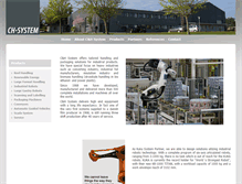 Tablet Screenshot of chsystem.dk